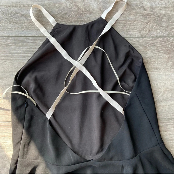 Rachel Roy Peplum Hem Open Back Tank Top - Picture 12 of 13